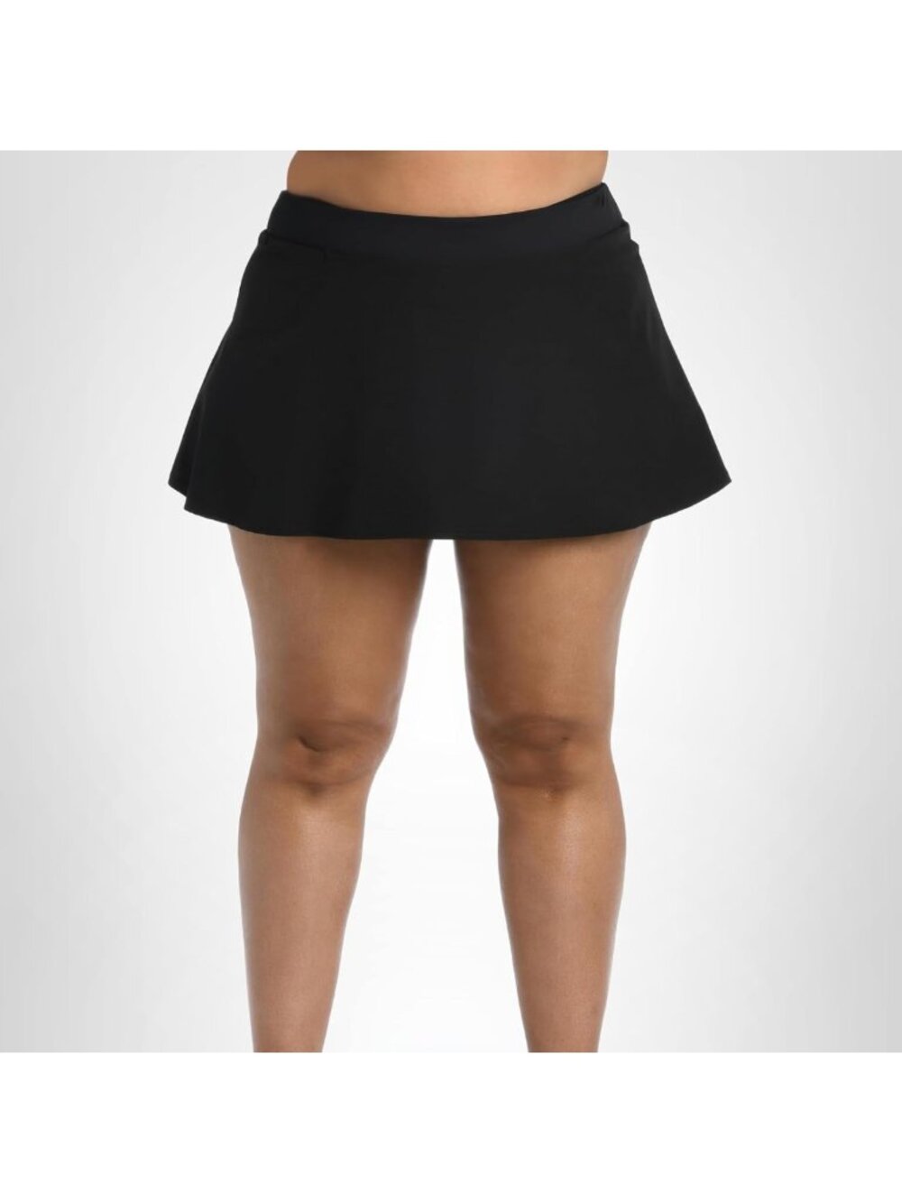 Stylish Women's Skirted Hipster Bikini Swimsuit Bottom - Flattering Fit
